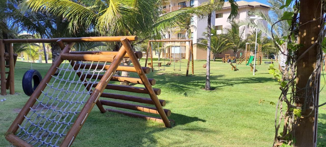 Paraiso Frente Mar!! 04 Pessoas-Pe Na Areia Vg Sun Cumbuco-Hidro, Sauna, Academia, Piscina,Cozinha Completa, Wifi, Parquinho Infantil Exterior foto